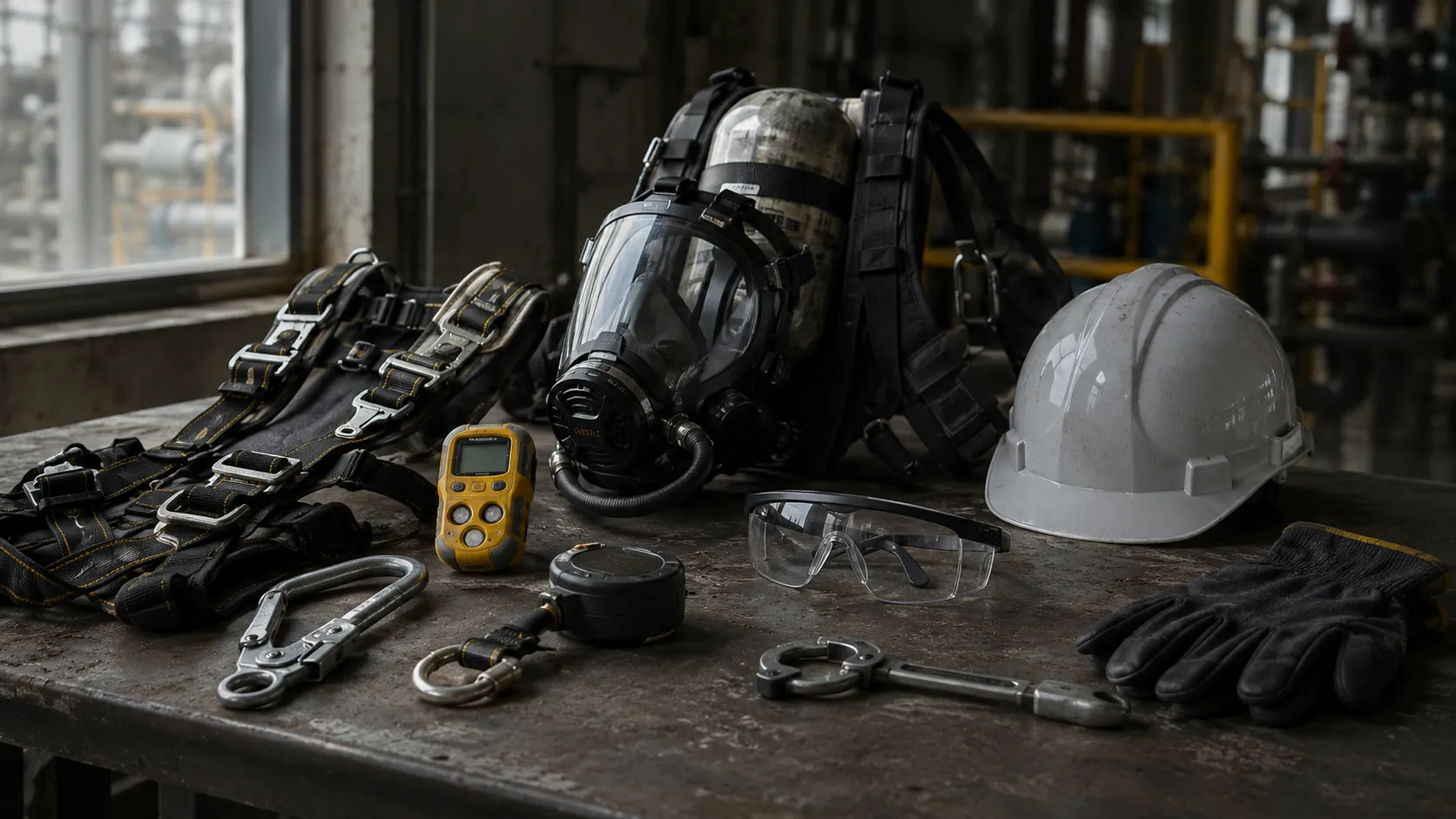 Safety equipment operations banner